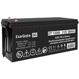 ИБП ExeGate IdealSine SR-600.LCD.2SH + DT 12200 (200Ач) (EX297402RUS)