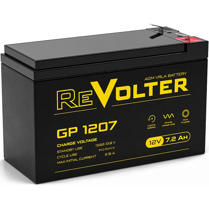 Аккумуляторная батарея REVOLTER GP 1207