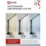 Светильник IN HOME ССО 18Ч 12Вт 3-6.5К (4690612041087)