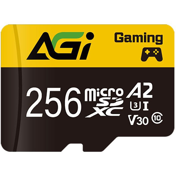 Карта памяти 256Gb MicroSD AGI TF138 + SD адаптер - AGI256GGSTF138