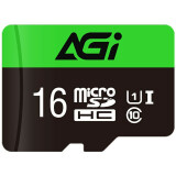 Карта памяти 16Gb MicroSD AGI TF138 + SD адаптер (AGI016GU1TF138)