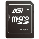 Карта памяти 16Gb MicroSD AGI TF138 + SD адаптер (AGI016GU1TF138)