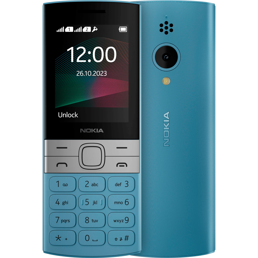 Телефон Nokia 150 Dual Sim Blue (TA-1582) - 286838555