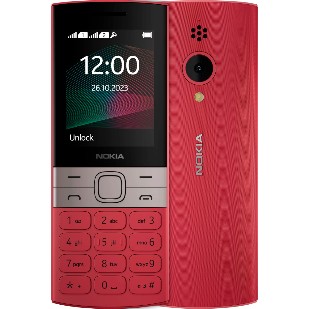 Телефон Nokia 150 Dual Sim Red (TA-1582) - 286838576