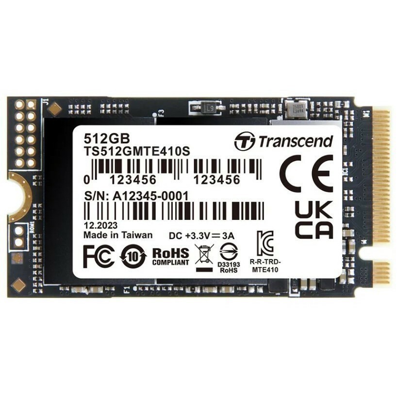 Накопитель SSD 512Gb Transcend MTE410S (TS512GMTE410S)