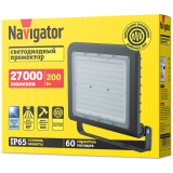 Прожектор Navigator NFL-02-200-6.5К-BL-LED (80678)