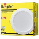 Светильник Navigator NDL-P1-20W-840-WH-LED (94837)