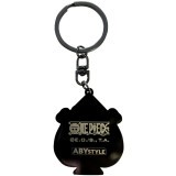 Брелок ABYstyle One Piece Keychain Skull Ace (ABYKEY148)