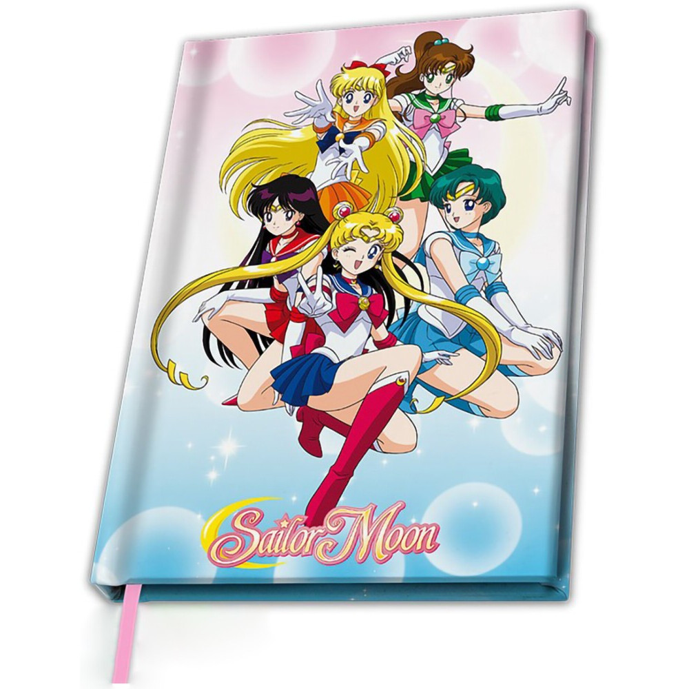 Записная книжка ABYstyle Sailor Moon A5 Notebook Sailor Warriors - ABYNOT026