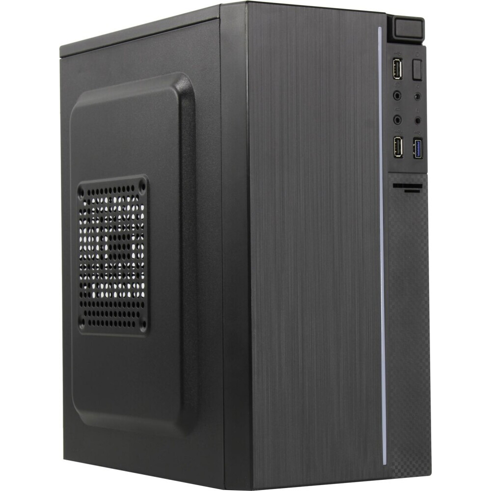 Корпус ExeGate mEVO-9302-NPX400 Black - EX297474RUS