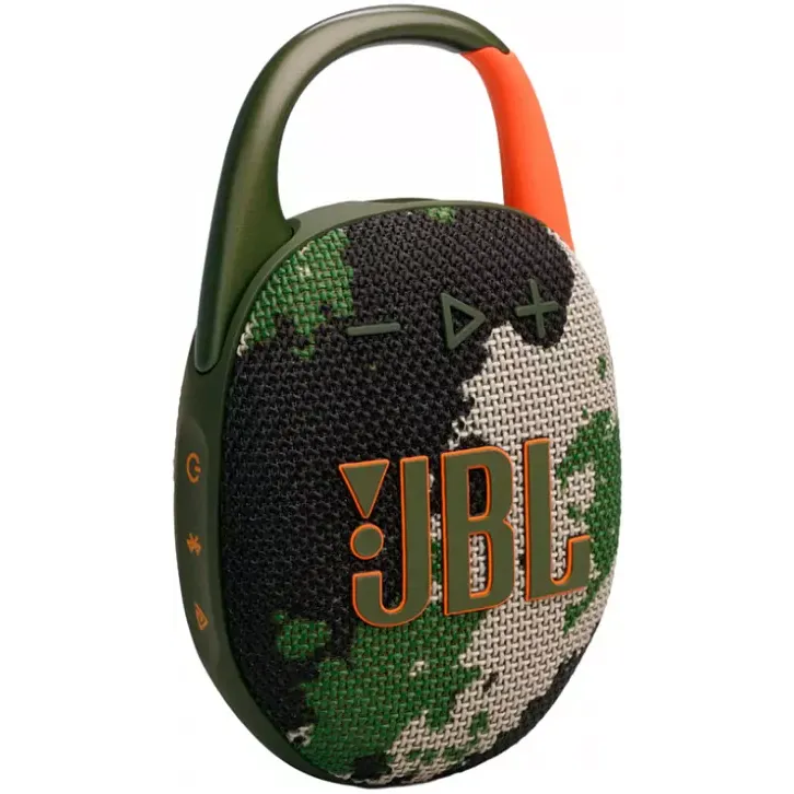 Портативная акустика JBL Clip 5 Camouflage - JBLCLIP5SQUAD