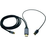 Кабель USB/USB Type-C - HDMI, 2м, Espada EVihuC