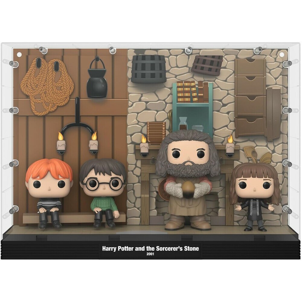 Фигурка Funko POP! Moment Harry Potter Hagrid’s Hut Ron/Harry/Hagrid/Hermione - 70254