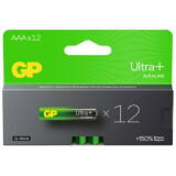 Батарейка GP 24A Ultra Plus Alkaline (AAA, 12 шт.) (24AUPA21-2CRB12) (4891199222757)