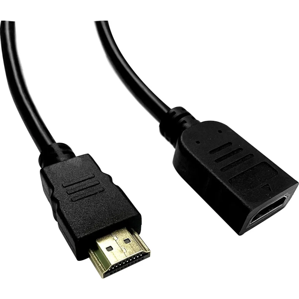 Кабель удлинительный HDMI - HDMI, 2м, Buro BU-HDMI2.0-EXTND-2M