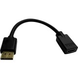 Переходник DisplayPort (M) - HDMI (F), Buro BU-HDMI(F)-DP(M)