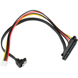 Кабель SATA + Molex - SATA (7+15-pin), 0.3м, Cablexpert CC-XH2.54-SATAL-30CM