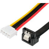 Кабель SATA + Molex - SATA (7+15-pin), 0.3м, Cablexpert CC-XH2.54-SATAL-30CM