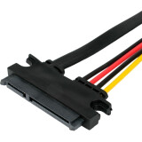 Кабель SATA + Molex - SATA (7+15-pin), 0.3м, Cablexpert CC-XH2.54-SATAL-30CM