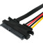 Кабель SATA + Molex - SATA (7+15-pin), 0.3м, Cablexpert CC-XH2.54-SATAL-30CM - фото 3