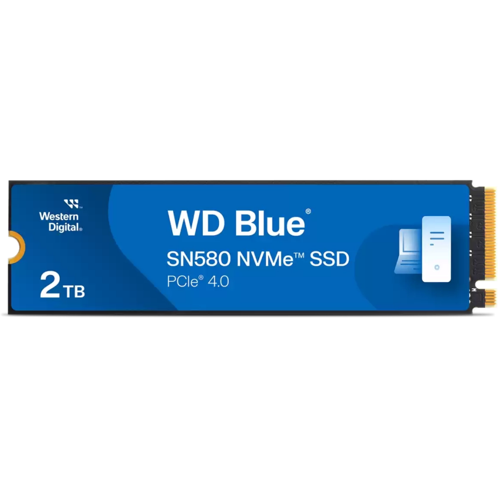 Накопитель SSD 2Tb WD Blue SN580 (WDS200T3B0E)