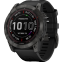 Умные часы Garmin Fenix 7X Sapphire Solar Carbon Gray Titanium with Black Band - 010-02541-10