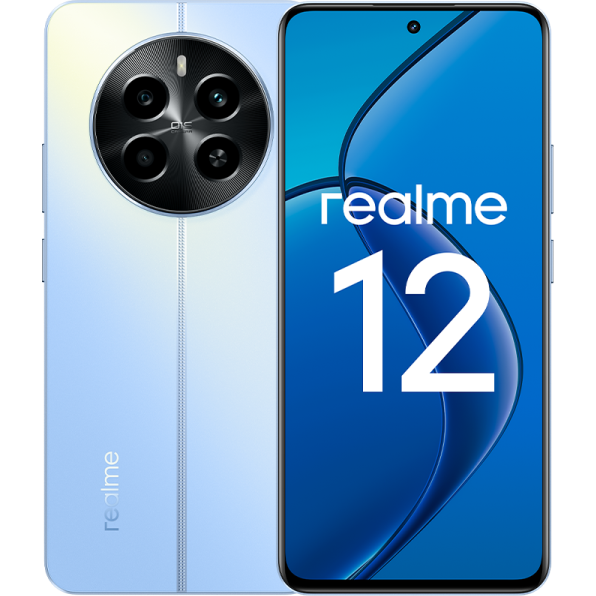 Смартфон Realme 12 4G 8/512Gb Skyline Blue (RMX3871) - 631011003166