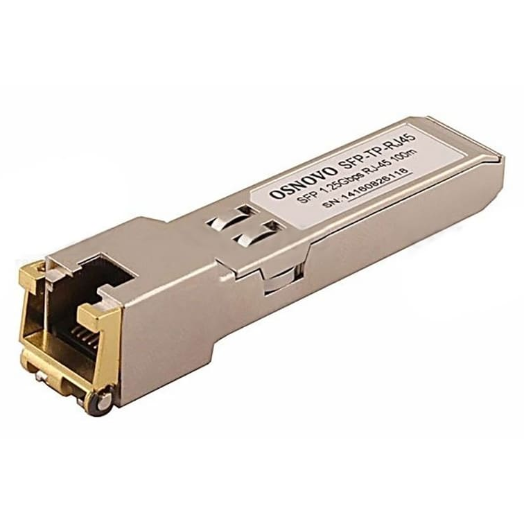 Трансивер Osnovo SFP-TP-RJ45/I