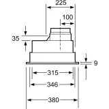 Вытяжка Bosch DHL755BL