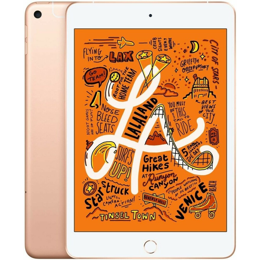 Планшет Apple iPad mini (5th Gen) 64Gb Wi-Fi + Cellular Gold (MUX72HN/A)