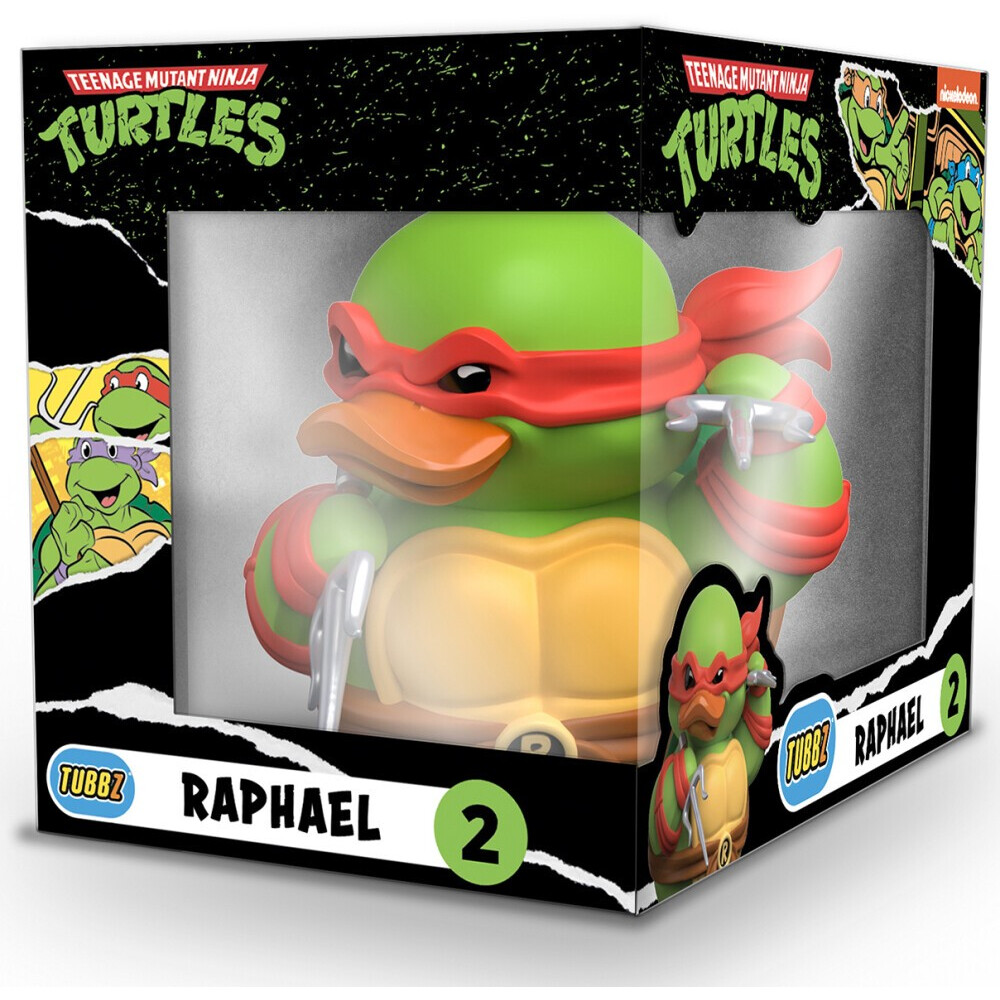 Фигурка-утка Numskull TUBBZ Teenage Mutant Ninja Turtles Raphael (Boxed Edition) - NS4734