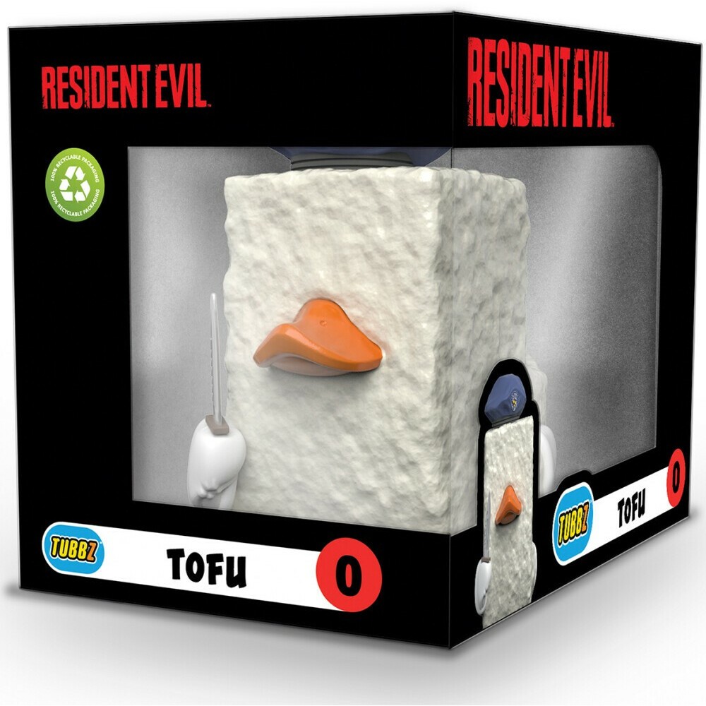 Фигурка-утка Numskull TUBBZ Resident Evil Tofu (Boxed Edition) - NS4732