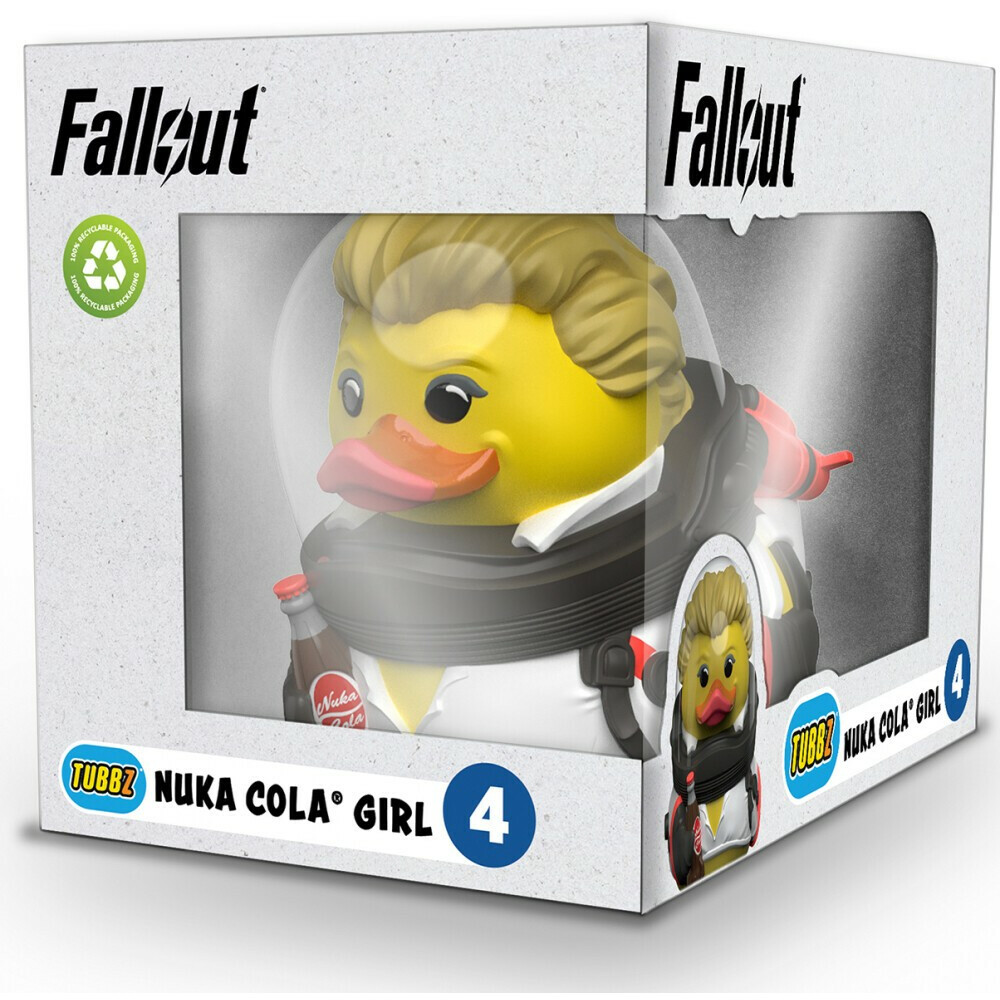 Фигурка-утка Numskull TUBBZ Fallout Nuka Cola Pin UP Girl (Boxed Edition) - NS4739