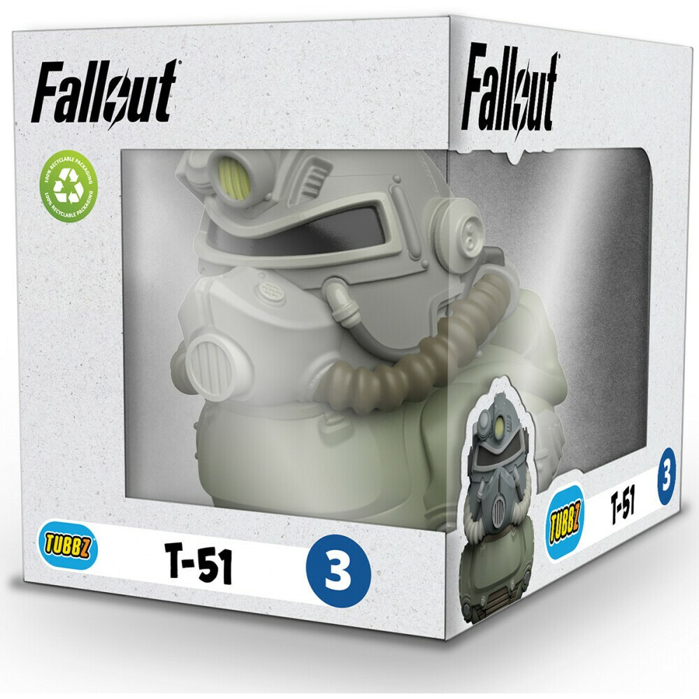 Фигурка-утка Numskull TUBBZ Fallout T-51 (Boxed Edition) - NS4741