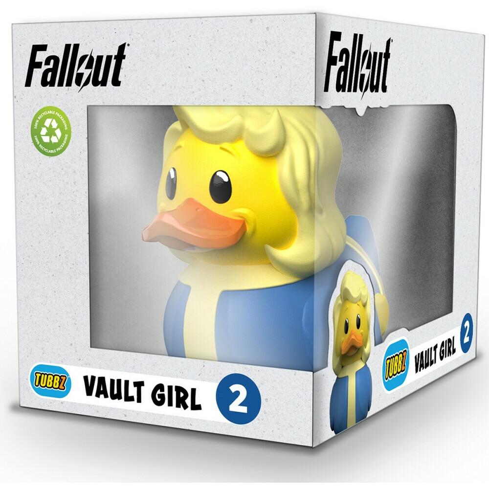 Фигурка-утка Numskull TUBBZ Fallout Vault Girl (Boxed Edition) - NS4743