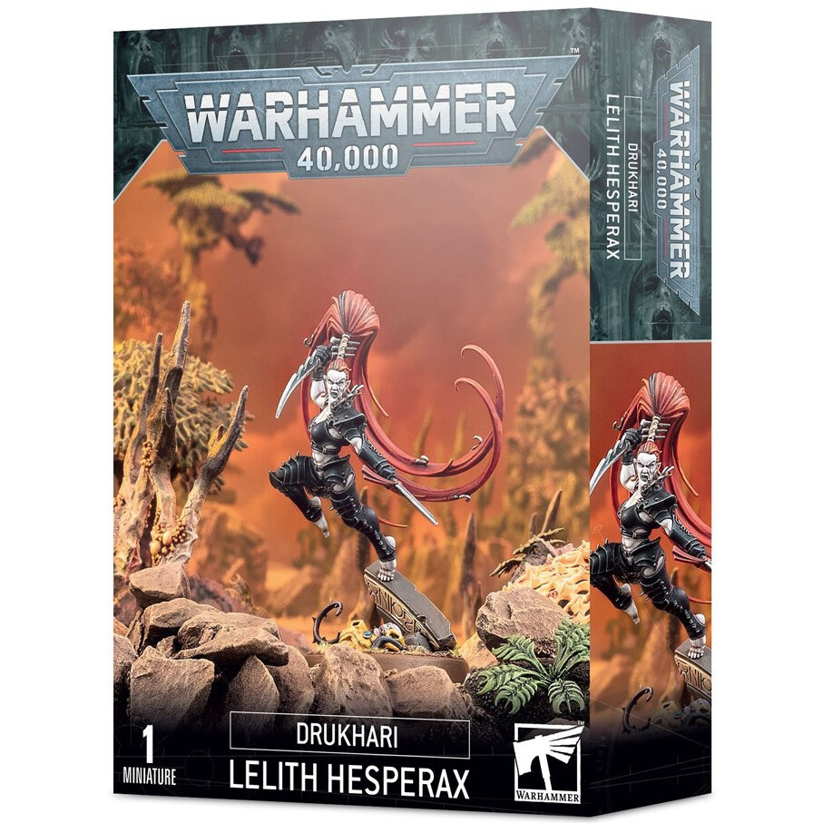 Миниатюра Games Workshop WH40K: Drukhari Lelith Hesperax - 45-37