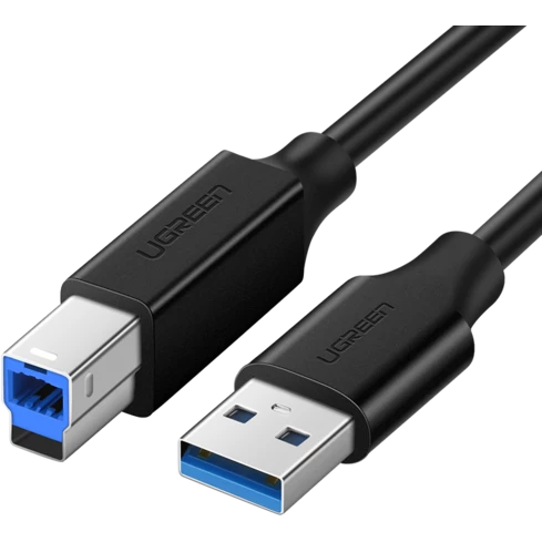 Кабель USB A (M) - USB B (M), 1м, UGREEN US210 - 30753