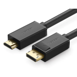 Кабель DisplayPort (M) - HDMI (M), 1м, UGREEN DP101 (10238)