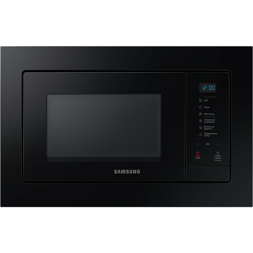 Встраиваемая микроволновая печь Samsung MG23A7118AK - MG23A7118AK/BW