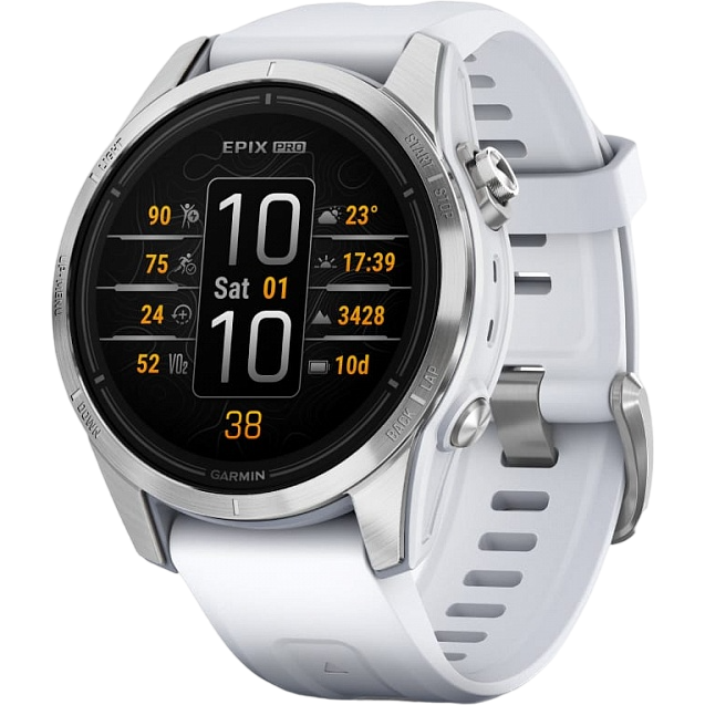 Умные часы Garmin Epix Pro (Gen 2) 42mm SS Whitestone - 010-02802-01