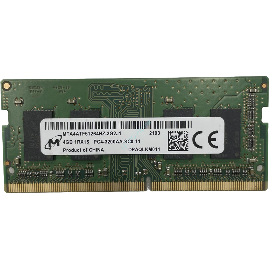 Оперативная память 4Gb DDR4 3200MHz Micron SO-DIMM (MTA4ATF51264HZ-3G2J1) - MTA4ATF51264HZ-3G2(J1/R1)