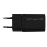 Сетевое зарядное устройство GoPower GPQC09 Black (00-00028403)