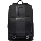 Рюкзак для ноутбука Piquadro Travel Computer Backpack 15.6" Black (CA6375BR2/N)