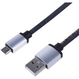 Кабель USB A (M) - microUSB B (M), 1м, Rexant 18-4242