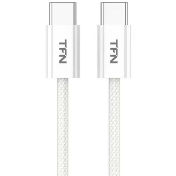 Кабель USB Type-C - USB Type-C, 1.2м, TFN TFN-C-IP-CC12M-WH