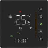 Терморегулятор MOES Zigbee Electric Heating Thermostat Black (ZHT-006-GB-BK)