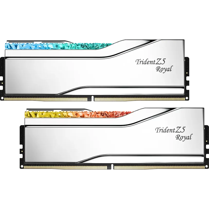 Оперативная память 32Gb DDR5 6400MHz G.Skill Trident Z5 Royal RGB (F5-6400J3239G16GX2-TR5S) (2x16Gb KIT)