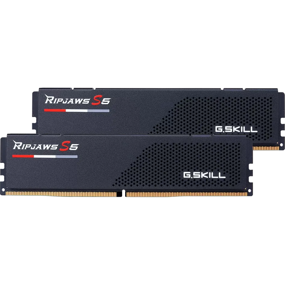 Оперативная память 64Gb DDR5 5200MHz G.Skill Ripjaws S5 (F5-5200J4040A32GX2-RS5K) (2x32Gb KIT)