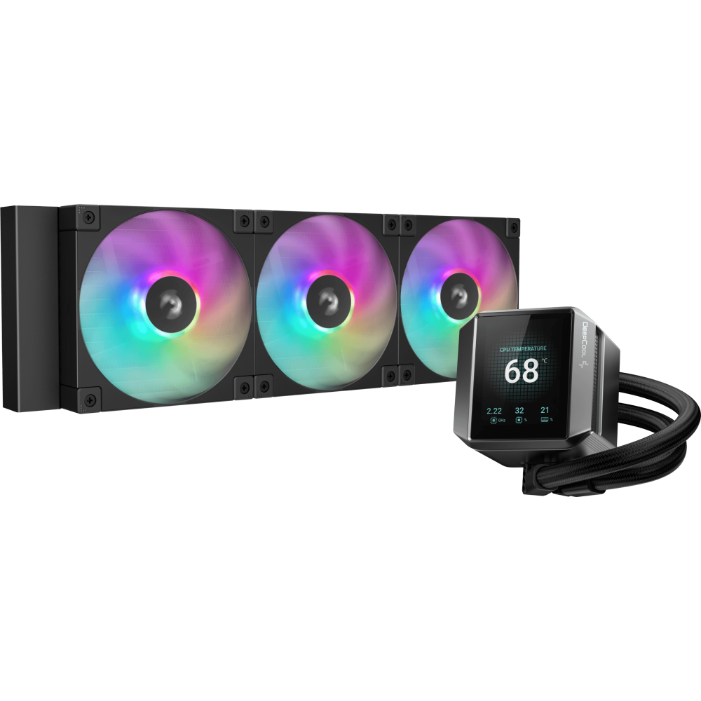 Система жидкостного охлаждения DeepCool MYSTIQUE 360 ARGB - R-LX750-BKADSNC-G-1