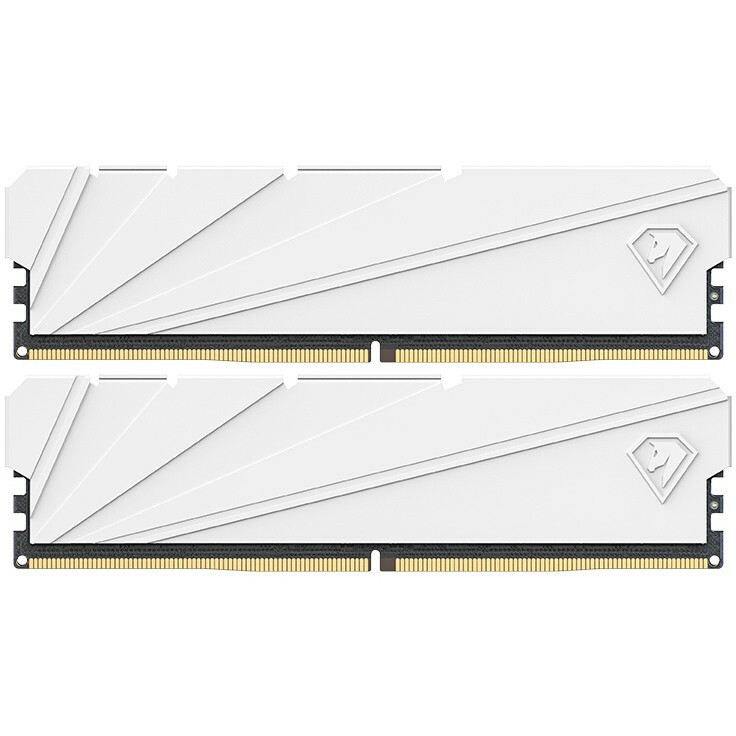 Оперативная память 32Gb DDR4 3200MHz Netac Shadow S White (NTSSD4P32DP-32W) (2x16Gb KIT)